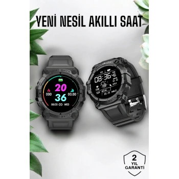 Bluetooth 5.0 Destekli Çok Fonksiyonlu Yeni Nesil Akıllı Saat