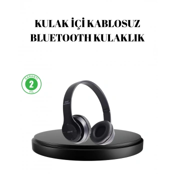 Bluetooth 5.0 Kablosuz Kulaklık – Extra Bass, Tf Kart Desteği, 3.5mm Aux Girişli