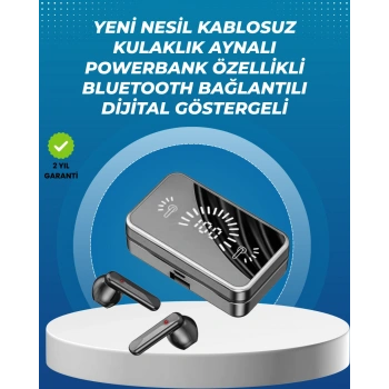 Bluetooth 5.4 Kablosuz Kulaklık – Gürültü Engelleme ve Dokunmatik Kontrol