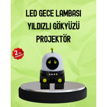 Bluetooth Bağlantılı Yüksek Çözünürlüklü Galaksi Projektör