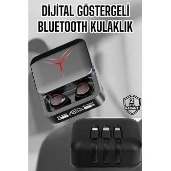 Bluetooth Kulaklık Bluetooth Bağlantılı Powerbankli Yeni Nesil Kulaklık
