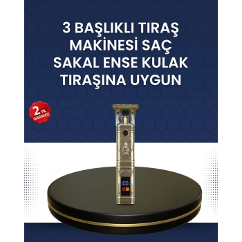 Burun Ve Kulak İçin 2’si 1 Arada Tıraş Başlıklı Cihaz