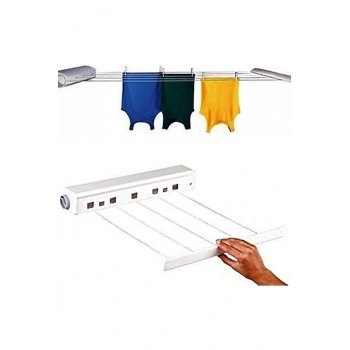 Çamaşır Askılığı Kolay Kurulum 5 Ipli Çek As