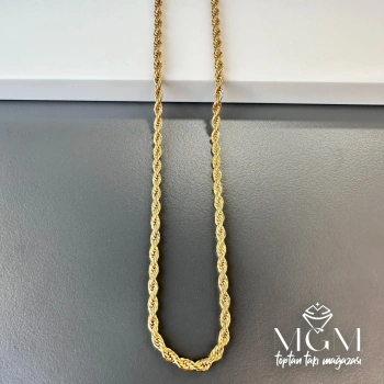 Çelik Burgu Halat Zincir 3 Mm - Kl0070