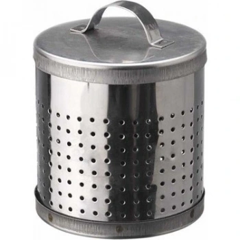 ÇELİK BÜYÜK DEMLİK İÇİ ÇAY SÜZGEÇ YÜKSEKLİK= 7CM ÇAP= 6CM (5324)