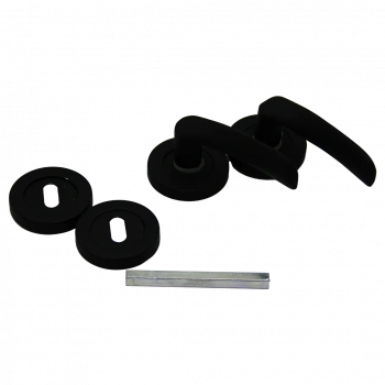 ÇELİKEL ERİŞ-10 AMERİKAN ODA KAPI KOLU SİYAH (5324)