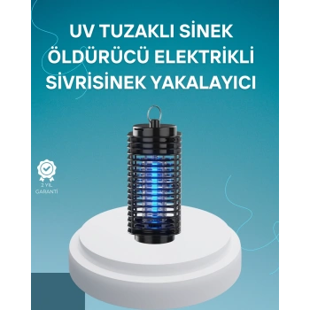 Çevre Dostu Elektrikli Sivrisinek Öldürücü Lamba – 50m² Etki Alanı