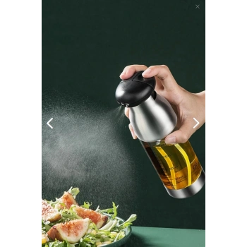 Çift Ölçekli Yağ ve Sirke Sprey Şişesi