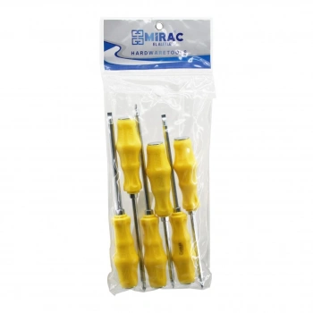 Çift Uçlu 6 Lı Tornavida Seti Darbeli Set