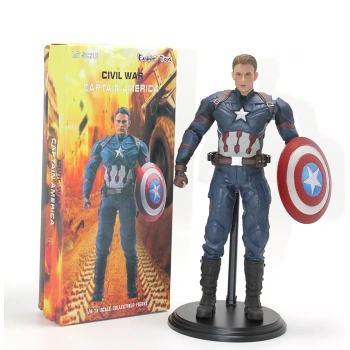 Civil War Kaptan Amerika Figürü