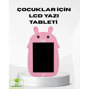 Çocuklar İçin Lcd Yazı Tableti Hafif Ekran Kilitli Çizim Ve Eğitim Tableti