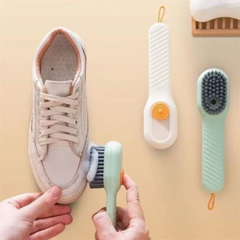 Çok Amaçlı Deterjan Hazneli Pratik Ayakkabı, Bot Temizleme Yıkama Fırçası (5324)