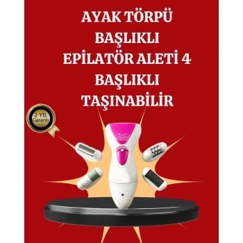Çok Amaçlı Kadın Bakım Seti Epilasyon ve Törpü