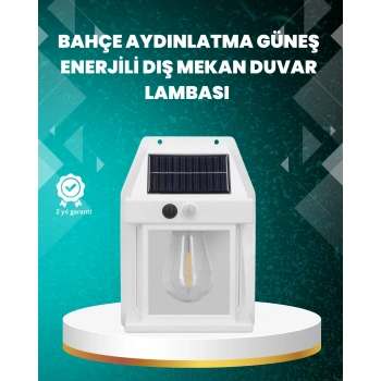 Çok Modlu Güneş Enerjili Bahçe ve Balkon Lambası
