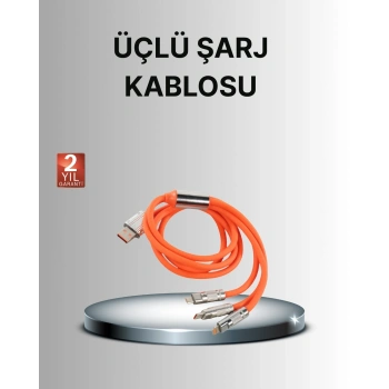 Dayanıklı Hızlı Şarj Kablosu – Esnek, Kırılmaz ve Yüksek Hızlı Veri Aktarım Destekli