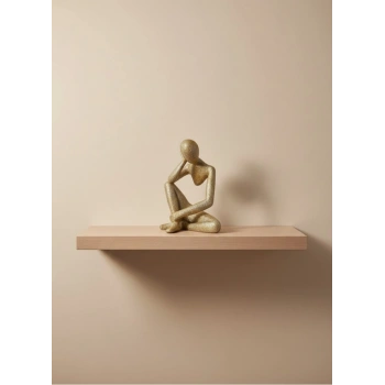 Dekoratif İnsan Figürü Sarı