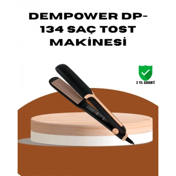 Dempower Dp-134 Saç Tost Makinesi – Kolay Kullanım, Hızlı Sonuç, Uzun Süre Kalıcılık