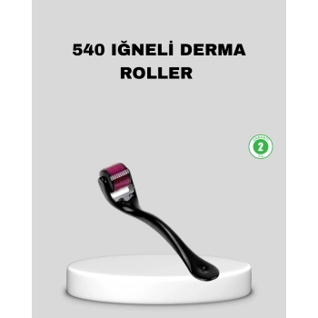 Derma Roller Titanyum İğneli Cilt Yenileyici – Akne ve Kırışıklık Karşıtı