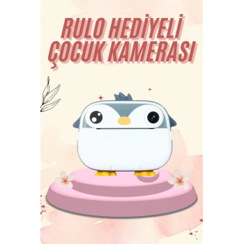 Dijital Hd Video Kamera Çocuk Fotoğraf Makinesi  Anlık Termal Rulo