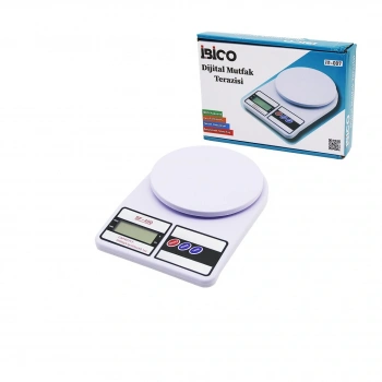DİJİTAL - PİLLİ MUTFAK TERAZİSİ TARTI 10KG / 1GR (5324)