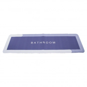 DİKDÖRTGEN  DÜZ RENKLİ SU EMİCİ - SİHİRLİ  BANYO PASPASI  ELASTİK  116 X 37.5CM (5324)