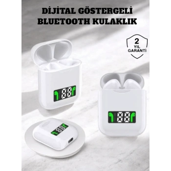 Dokunmatik Kontrol Ve Led Göstergeli Tws Bluetooth Kulaklık