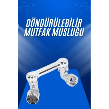 Döndürülebilir Musluk Mutfak Banyo Musluk Ucu Başlığı 4 Filtreli