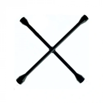 Dörtlü Bijon Anahtarı Krom Çelik Tam Profesyonel Lokmalı Bijon Tüm Araçlar İçindir (5324)