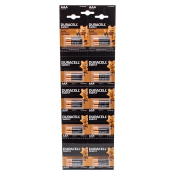 Duracell 1.5v İnce Aaa 20li Alkalin Pil Lr03/mn20