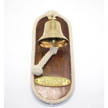 Duvara Asmalı Pirinç Çan 4806