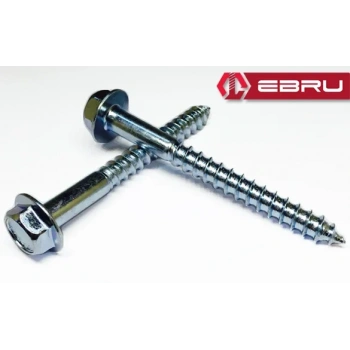 Eco Lounge Ebru Altıköşe Başlı Flanşlı Trifon Vida 10x100 - 10 Adet