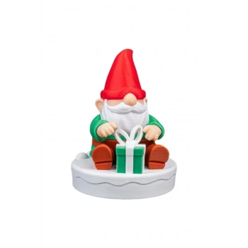 Eco Lounge Noel Cüce Figürü 8 cm – Hediye Kutulu Masaüstü Dekor 3D Baskı