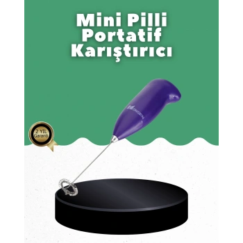 El Tipi Pratik Mikser – Kahve, Süt, Bebek Maması Ve Yumurta Çırpıcı