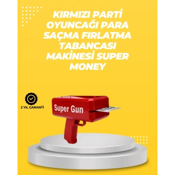 Elektrikli Parti Oyuncağı – Para Atan Tabanca