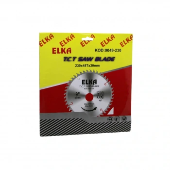 ELKA 0049-230 230 X 48T X 30MM  AĞAÇ SUNTA KESİCİ DİSK (5324)