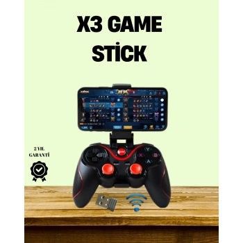 Ergonomik Tasarımlı Şarjlı Kablosuz Gamepad