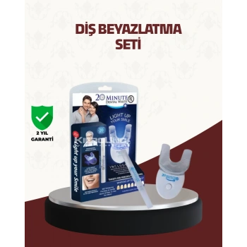 Evde Kullanıma Uygun LED Teknolojili Diş Beyazlatma Kiti