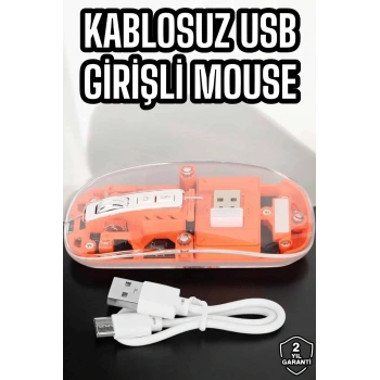 Fare Mouse Çift Modlu Kablosuz Bağlantılı 2.4ghz Destekli