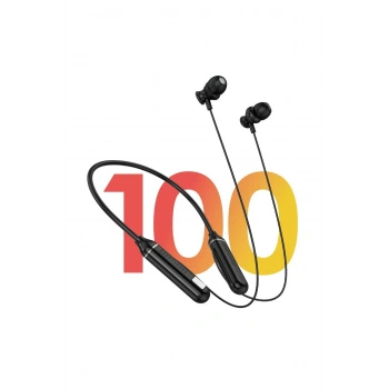 Fitness Tutkunu Boyundan Askılı Bluetooth Kulaklık 130 Saat Çalma Süresi