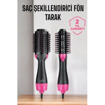 Fön Tarak Elektriklenmeyi Önleyen ve Parlaklık Veren Saç Şekillendirici