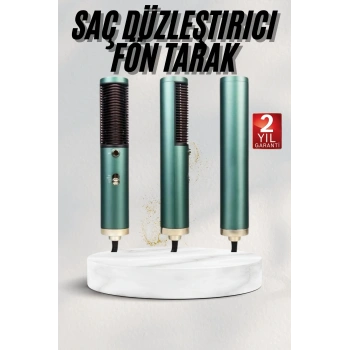 Fön Tarak Saç Düzleştirici Saç Kurutma Makinesi Sıcak Hava Fırçası