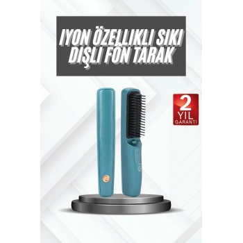 Fön Tarak Yüksek Isı Ayarlı Elektriklenme Karşıtı İyon Özelliği