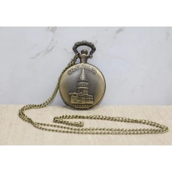 Galata Kulesi Tasarımlı Köstekli Saat