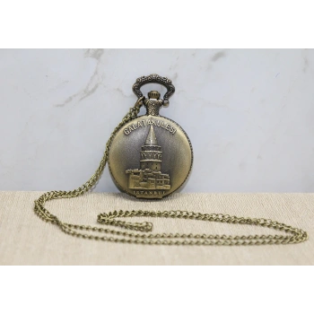 Galata Kulesi Tasarımlı Köstekli Saat