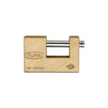 GENİŞ - SARI KAYAR MİLLİ PİMLİ KİLİT 80MM (5324)