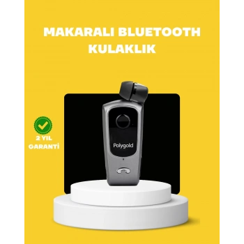 Geri Çekilebilir Kablolu Bluetooth İş Kulaklığı