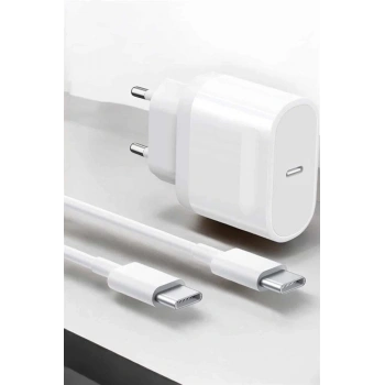 Güç Adaptörü ve Kablosu Şarj Aleti 15/15 Pro Max Uyumlu Hızlı Şarj