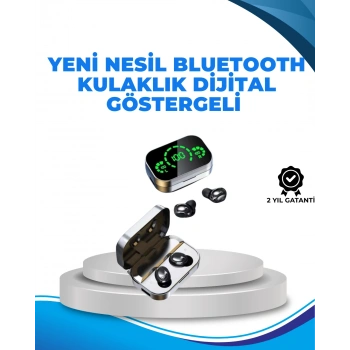 Gürültü Engelleyici Bluetooth Kulaklık – Akıllı Ekranlı, HiFi Ses Kalitesi