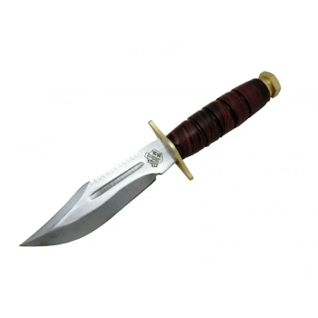 Halmak Metalik T.c. Komando Outdoor Bıçağı 25 Cm - Kılıflı
