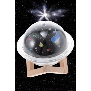 Hava Nemlendirici Projeksiyon Görünümlü USB Bağlantılı Aromaterapi